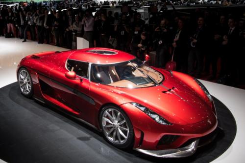 Koenigsegg Regera auto show