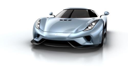 Koenigsegg Regera front twist